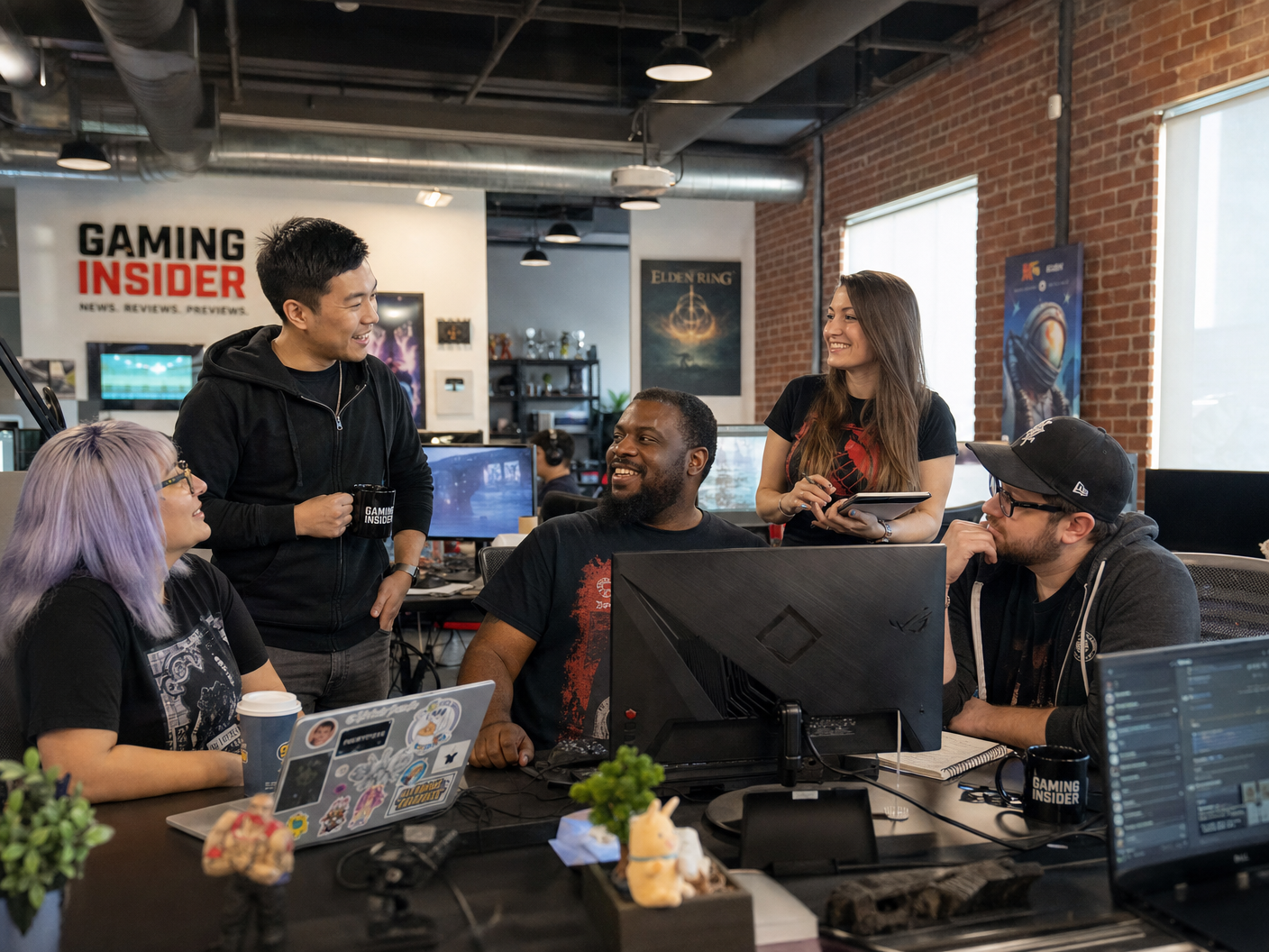 The VoidStrike editorial team at their Sydney office