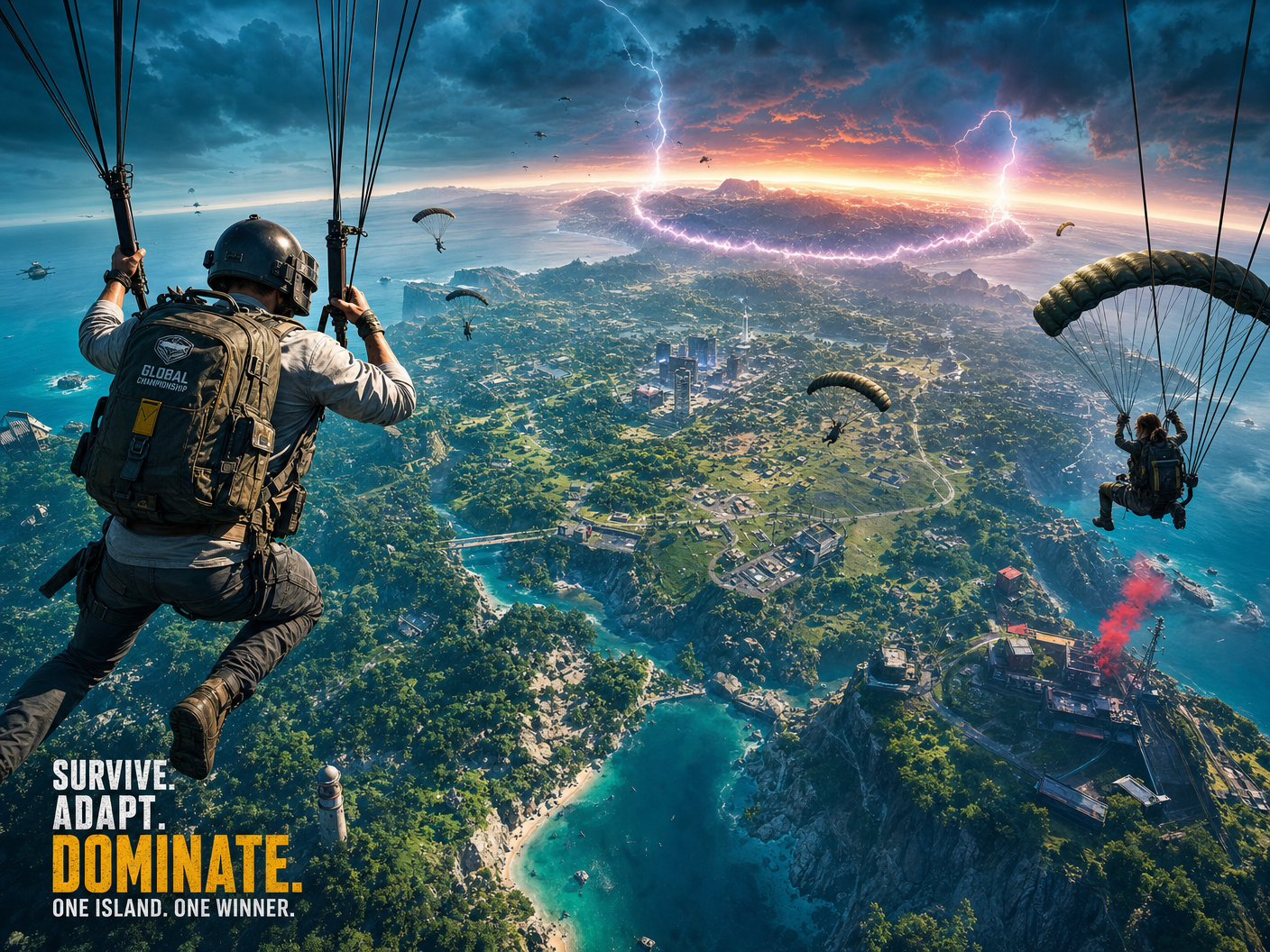 Drop Zone: Apex battle royale artwork